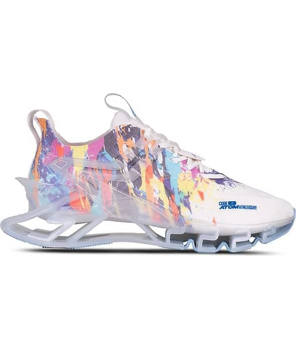 ATOM Spring Edge Alpha 2 White Men's Sneakers